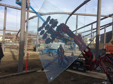 SPYDERCRANE&reg; mini crane glass lifter